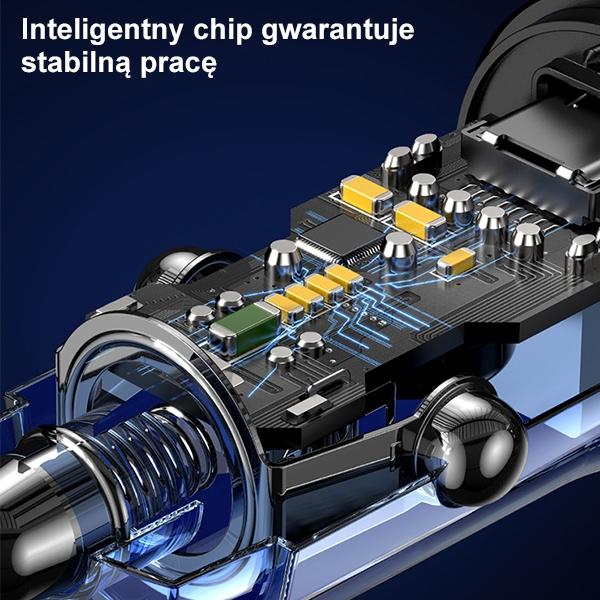 Usams Ład. Sam. 1Xusb+1Xusb-C C32 30Wfast Charge Niebieski/Blue Cc164Cc02 (Us-Cc164)