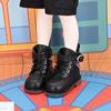 4 Colors 5CM Doll Wearing 1/6 Doll Boots Leather Shoes Differents Color Play House Accessories