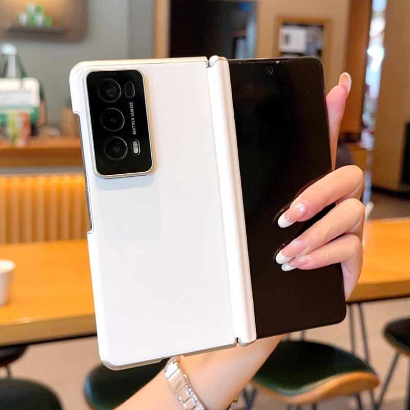 Двойная центральная ось подходит для чехла для складного смартфона Honor magicv2, кожный чехол-наклейка Honor vs2, магнитный чехол, противоударный.