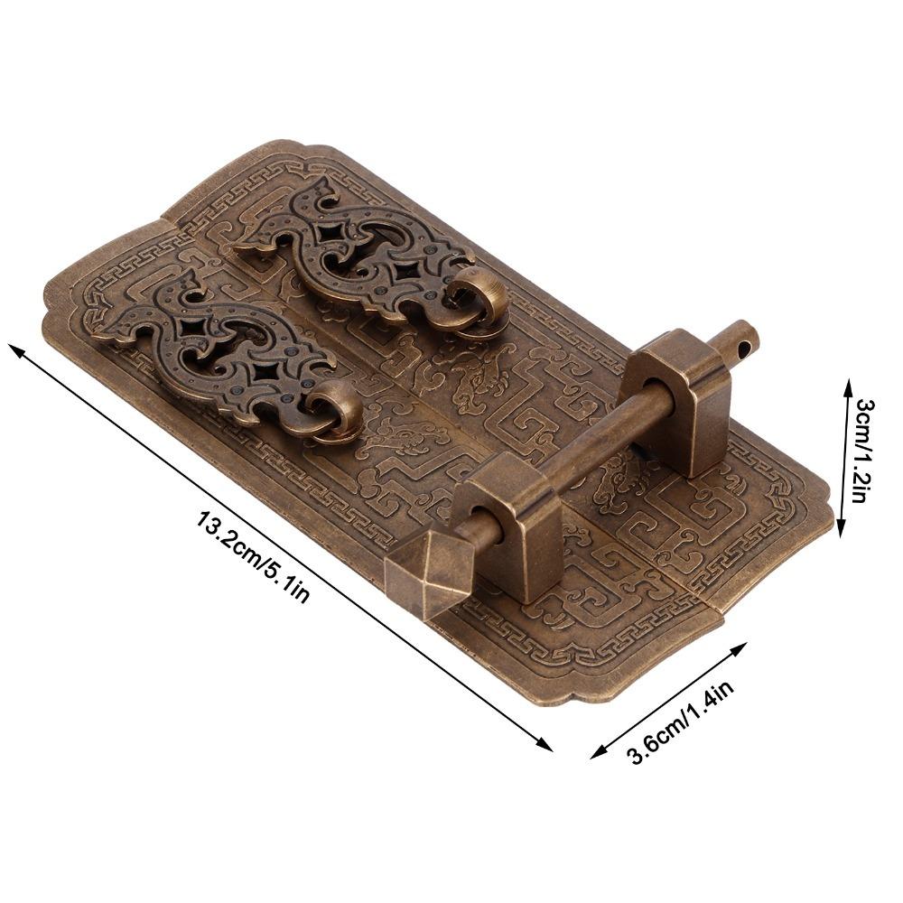 Botanical Pattern Pull Handles Brass Cabinet Door Handle Vintage Door Handle Set Decoration