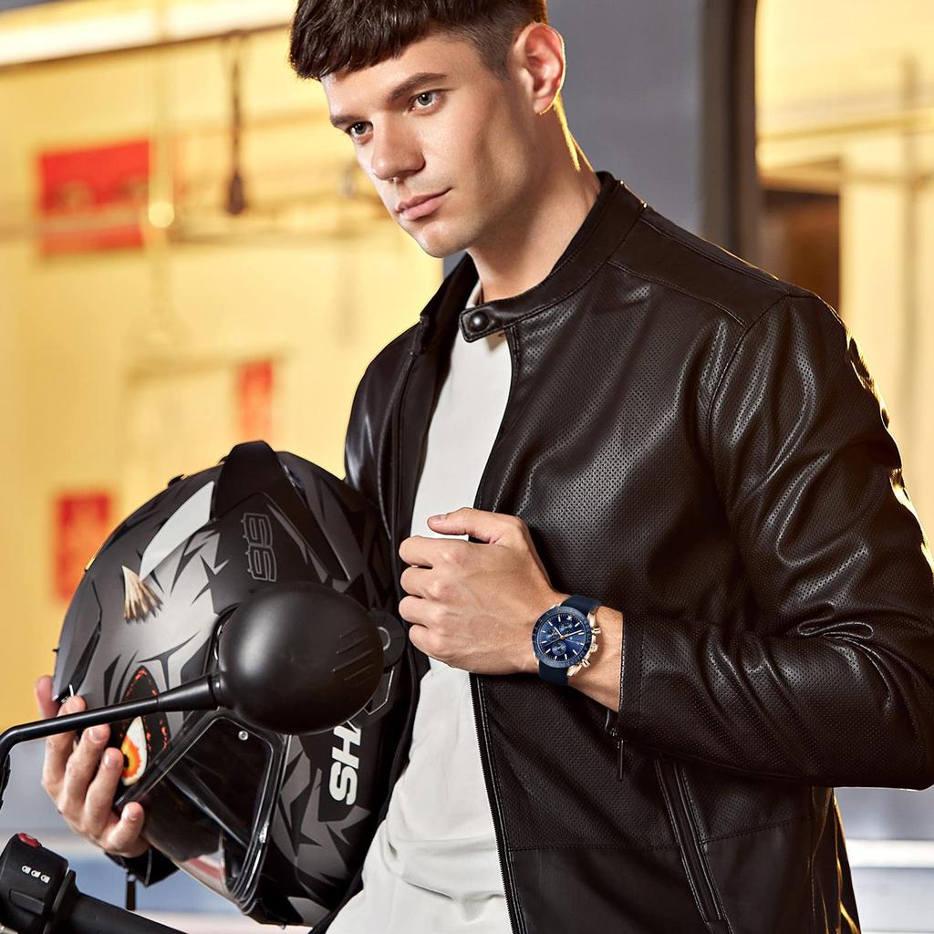 Часы AKNIGHT водонепроницаемые 3ATM аналоговые часы Chiminimalist Classic Dress Watch мужские мужские хронограф, мужские, мужские часы,