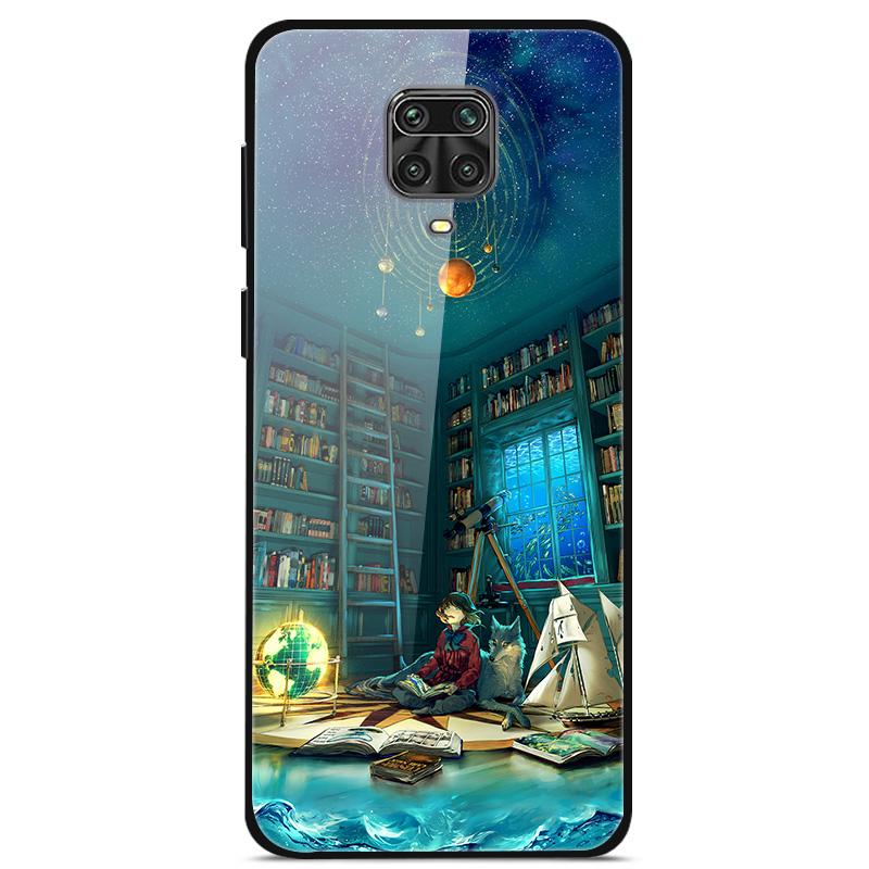 Закаленное Стекло Чехол Для Xiaomi Redmi Note 9S Чехол Мягкий Бампер Жесткий Стеклянный Чехол Для Xiaomi Redmi Note 9 S 9S Pro Max Чехол Для Телефона