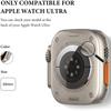 Чехол для Apple Watch Ultra 49 мм, защитный жесткий корпус из поликарбоната, полый каркас, бампер для iwatch 8 Pro/Ultra