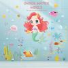 Bathroom Toilet Tiles Marine Fish Waterproof Wall Stickers School Kindergarten Mother and Baby Store Kindergarten Museum Mermaid Stickers