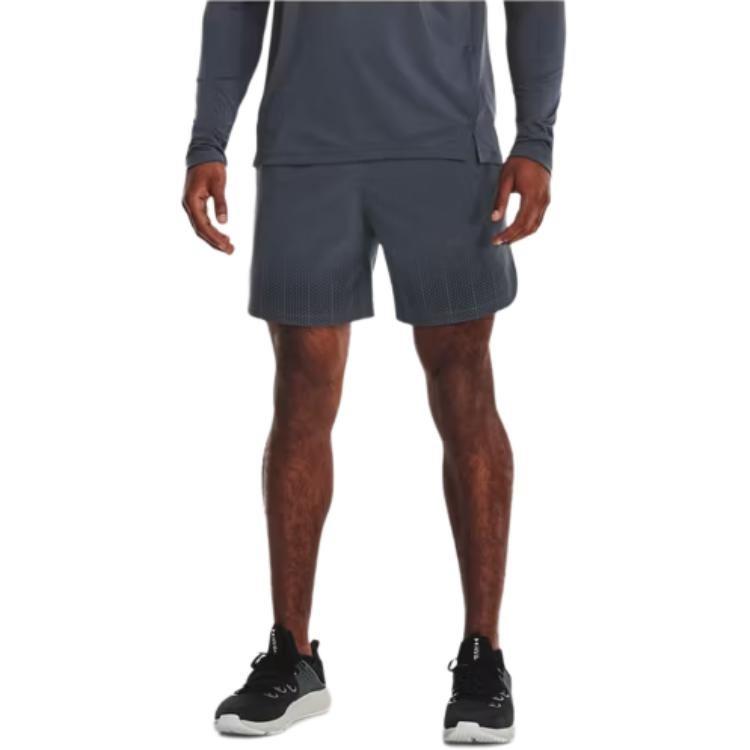 Under Armour Спортивные шорты мужские серые средние 1376788-044