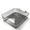Washing Machine Drain Pan Funnel Tray, Leak Proof Drip Tray for Floor Protection, Heavy Duty Plastic Drainage System for Laundry