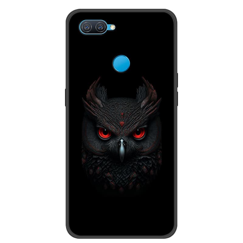 For OPPO A12 Case Cool Painted Cover Soft Silicone Phone Case For OPPO A7 AX7 Back Covers Bumper Coque A12 CPH2083 CPH2077 Coque