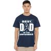 Star Trek Mens Best Dad in the Universe Fathers Day T-Shirt