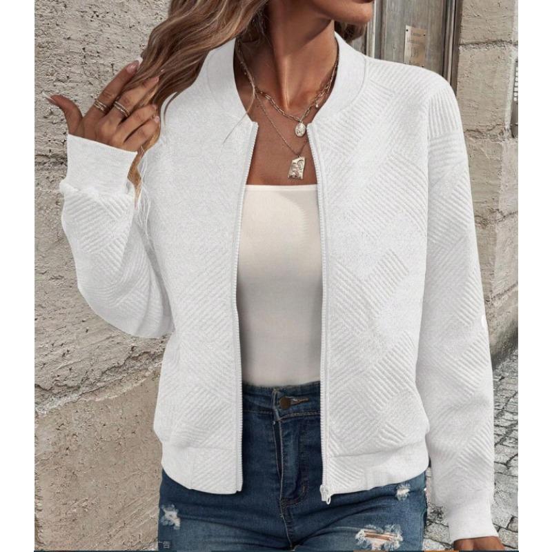 YYFS Женская мода повседневная осень-зима однотонные принты с длинным рукавом куртки и пальто