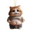 Fat Cat Dog Car Rear View Mirror Decoration Car Hanging Ornament Car Hanging Mirror