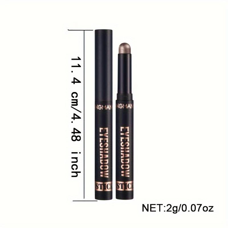 Многоцветные мерцающие матовые кремовые тени для век в карандаше Стойкие естественные контурные карандаши для макияжа глаз для вечеринки Легко наносимые водостойкие тени для век