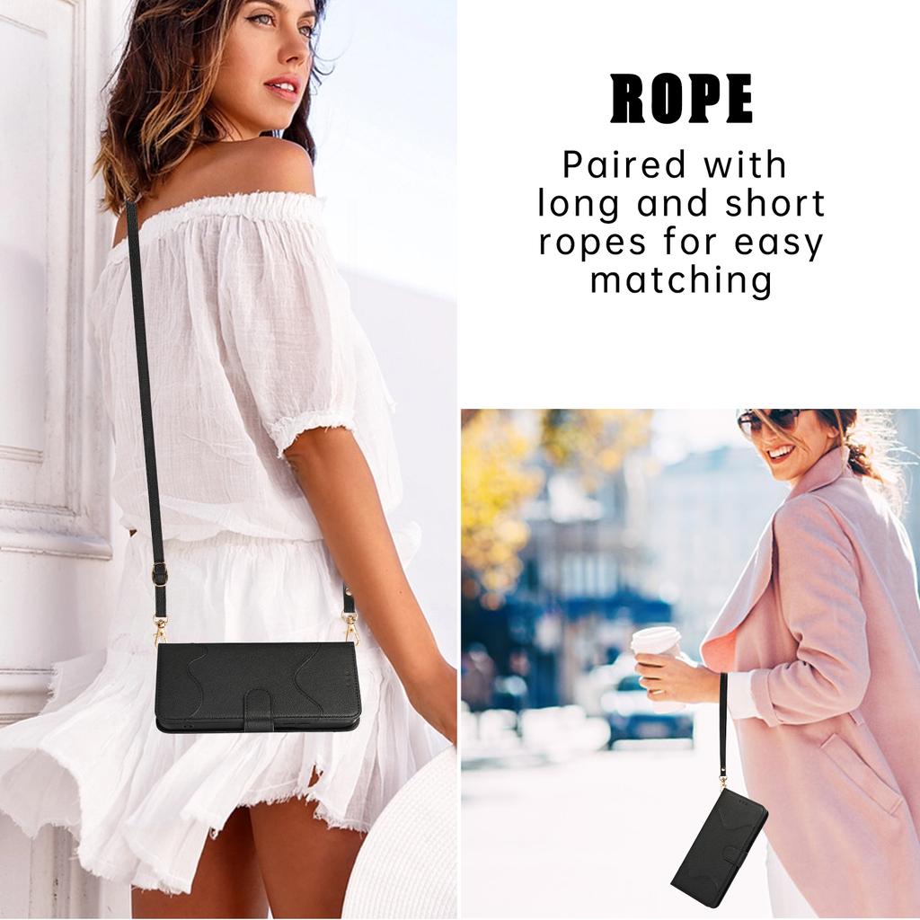 For Samsung Galaxy A15 5G/4G Leather Phone Case with Card Holder,Wallet,Straps Protective Flip Cover