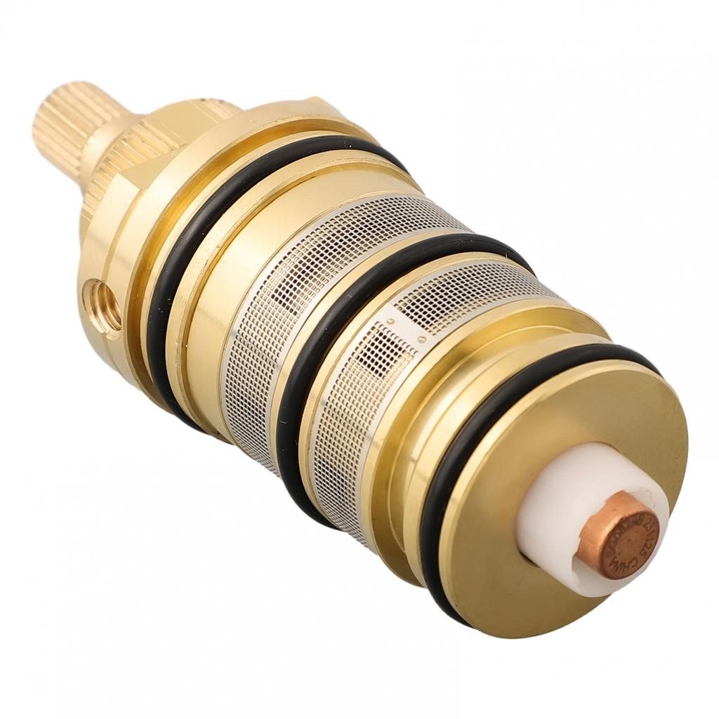 Аксессуары для ванной комнаты Термостатический клапан Латунь для смесителя для ванны