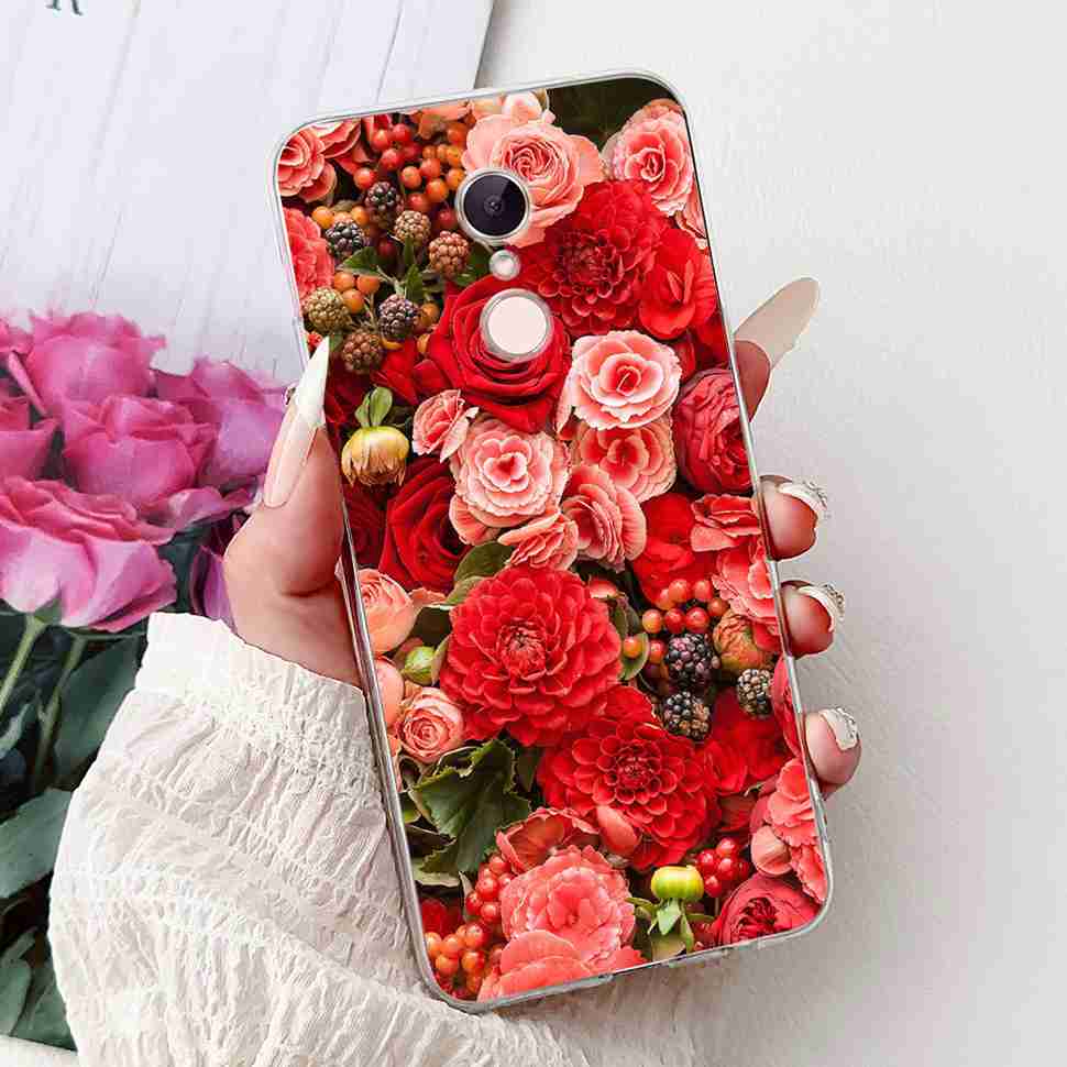 Для Xiaomi Redmi 5 MDG1 5.7" Чехол Модная Девушка Цветок Мягкий Силикон ТПУ Чехол Для Redmi5 REDMI 5 MDI1 Ударопрочные Чехлы для Телефона