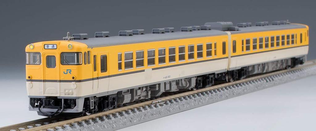 Tomytec TOMIX N Gauge Kiha 48 Type 0 Hiroshima Color Set 2 Cars 98070 Железнодорожная модель дизельного вагона