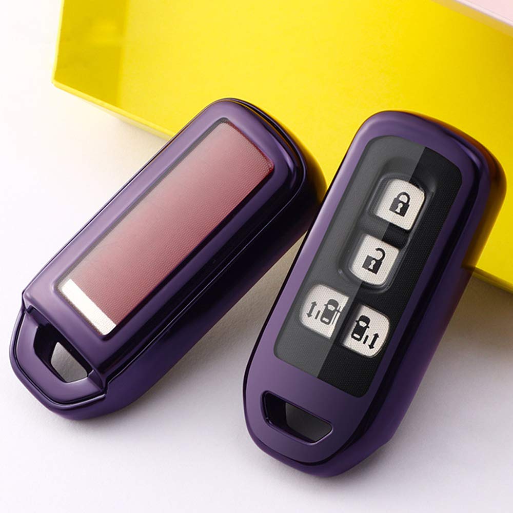 Honda Intelligent Key Case Suitable for TPU Lightweight Silicone Smart Key Case Plus N Wagon Custom SLASH Slash Honda N Series Exclusive Key Case