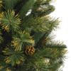Artificial Christmas Tree Foldable with Pine Cones 150 cm