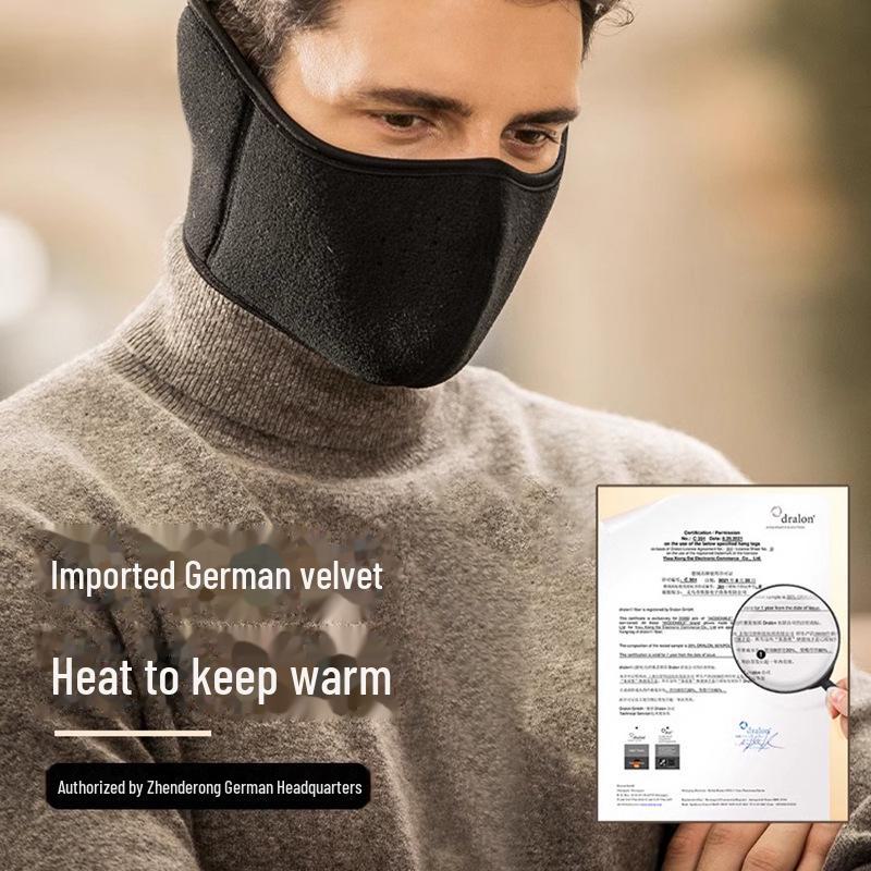 Зимняя маска и наушники: Двухслойная изоляция для мужчин и женщин — ветрозащитная защита ушей для отдыха на открытом воздухе