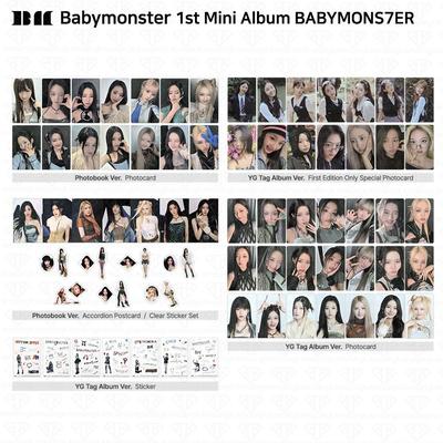 BABYMONSTER Официальная фотокарточка первого мини-альбома BABYMONS7ER Ахён Рами Рора Аса