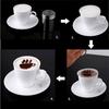 16pcs DIY Cake Latte Decorating Coffee Art Stencils Cappuccino Foam Tool