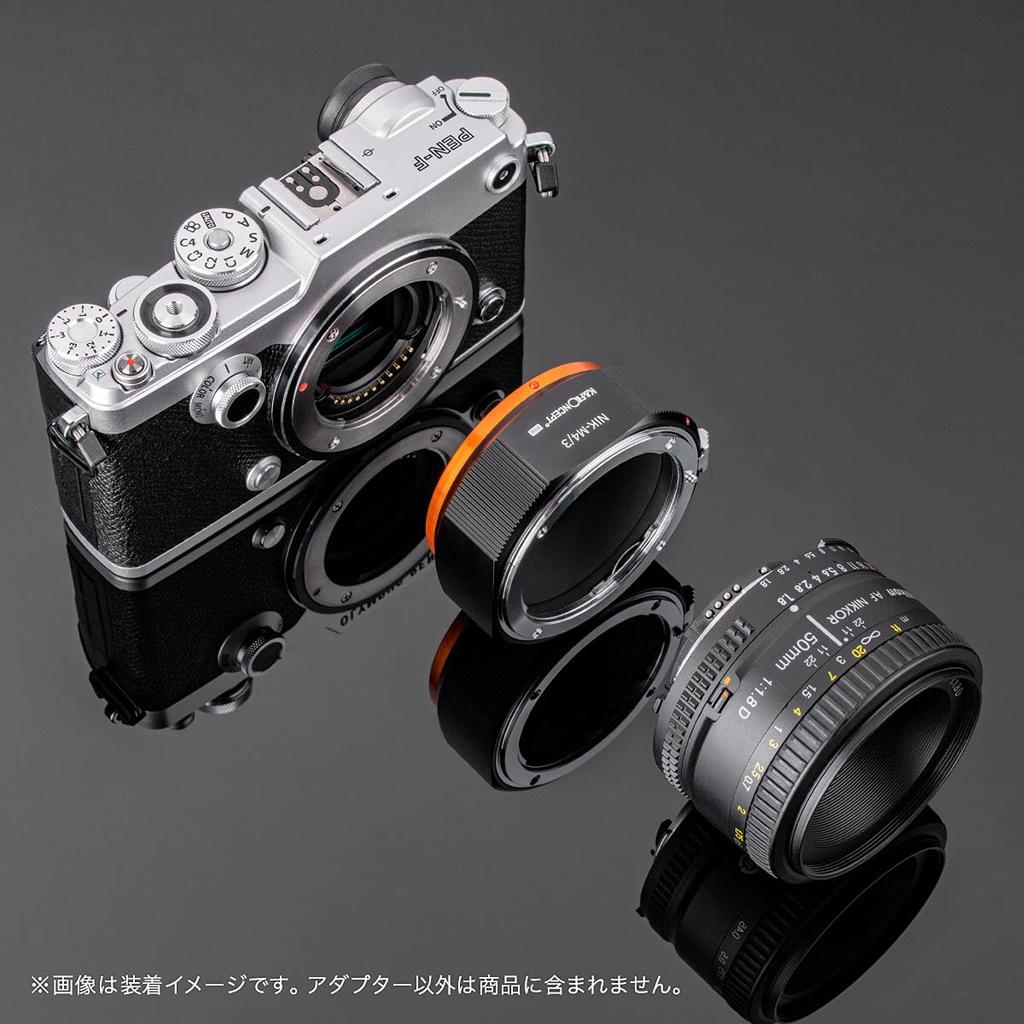 Адаптер крепления объектива Concept F mount объектив к креплению Micro Four Thirds K&F KF-NFM43.P (Конверсия Nikon)