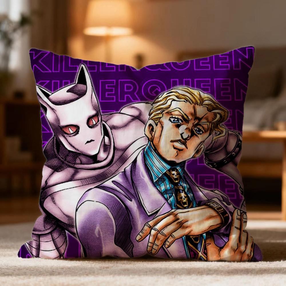 Горячая Наволочка J-JJoJo's Bizarre Adventure Мягкая Стираемая Наволочка Многоцелевая для Дивана Кровати Путешествий Офиса