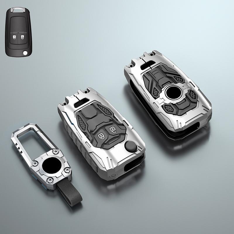 Чехол-брелок из цинкового сплава для автомобиля, полный чехол для Buick Chevrolet Cruze Opel Vauxhall Astra J Corsa Insignia Mokka Encore, складной корпус