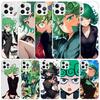 Чехол для телефона One P-Punch-Man Tatsumaki Для IPhone 16 17 Air 16E 15 14 Plus 13 Mini 12 11 Pro Max 7 8 + SE 2020 Мягкая задняя крышка из ТПУ