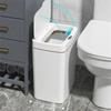 New Smart Bathroom Trash Electronic Trash Can White Touchless Narrow Smart Sensor Garbage Bin Smart Home 15L