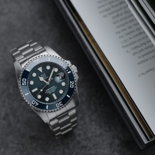 NEW Model HYAKUICHI 101 42mm Ceramic Bezel Diver's Watch Mechanical Automatic Manual Winding Automatic Date 200m Water Resistant Reverse Rotation Prev
