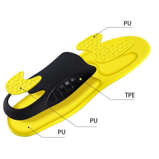 1 пара амортизирующих стелек для обуви, дышащие вставки для кроссовок, стельки с поддержкой свода стопы, сменные стельки для женщин и мужчин