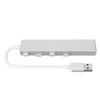 USB-концентратор Многопортовый USB 3.0 3 USB 2.0 USB C Док-станция для подключения USB-накопителя Беспроводной мыши Клавиатуры Серебристый