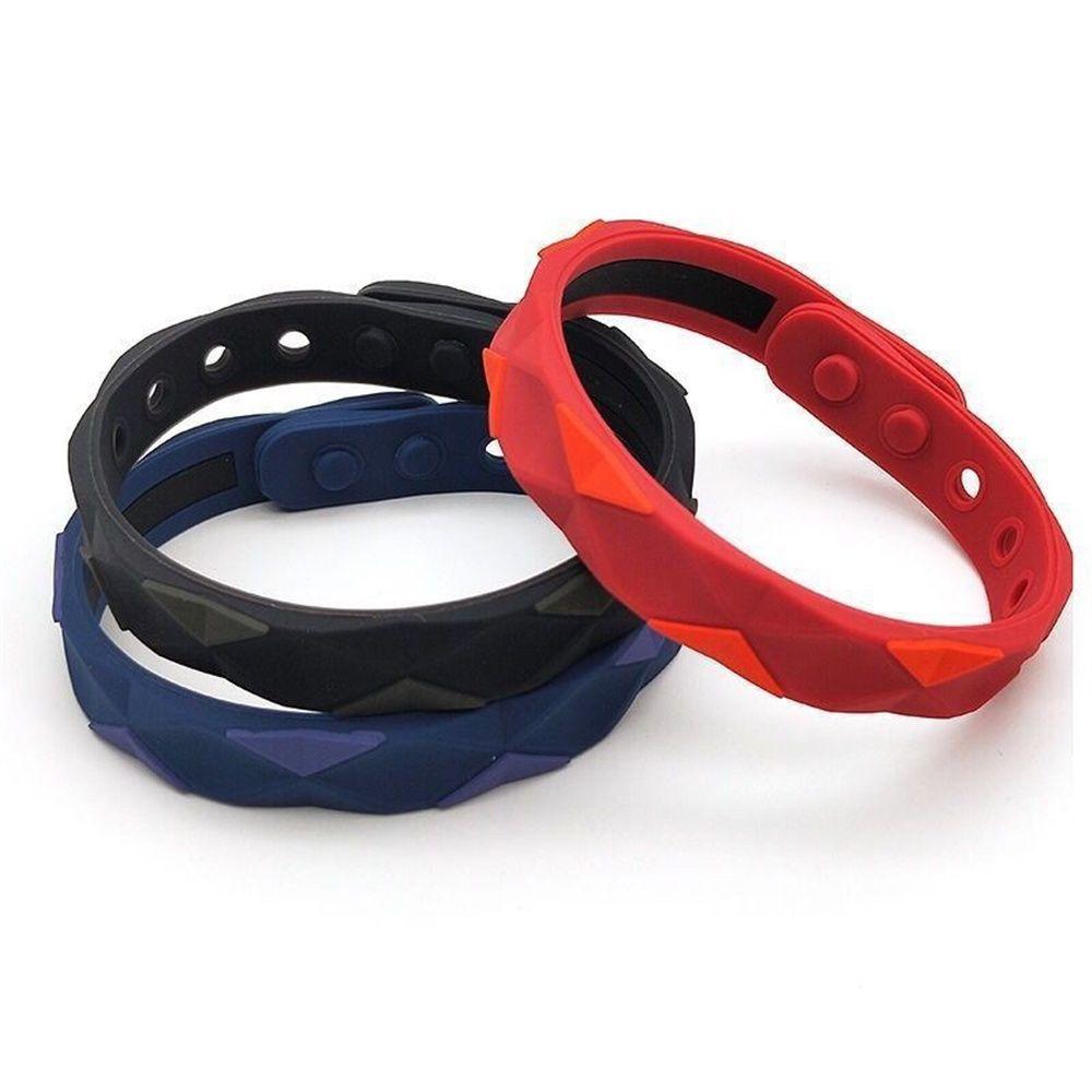 Party Silica Gel Anti Fatigue Waterproof Silicone Bracelet Anti Static Bracelet Rubber Bangle