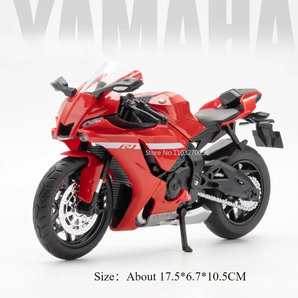 1:12 SportsterS R1 Сплав Мотоцикл Игрушка Литая Модель Машинки Рулевое Управление Передним Колесом Подвеска Заднего Колеса Мотоцикл Подарок Мальчику На День Рождения