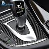 Наклейка на крышку панели переключения передач из углеродного волокна для BMW 3 серии F30 F34 320d 320i 328i 335i F36 428i 430i 435i Аксессуары