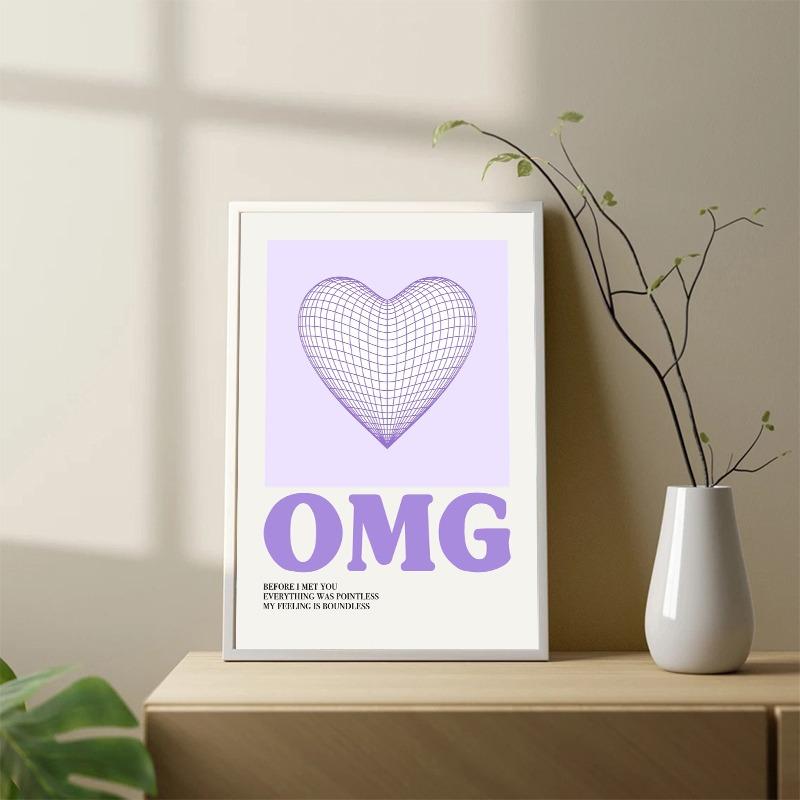 Kpop Music Album Cartoon Poster Print Twice Korean Girl Group Canvas Painting Wall Art Picture for Kawaii Room Home Decor