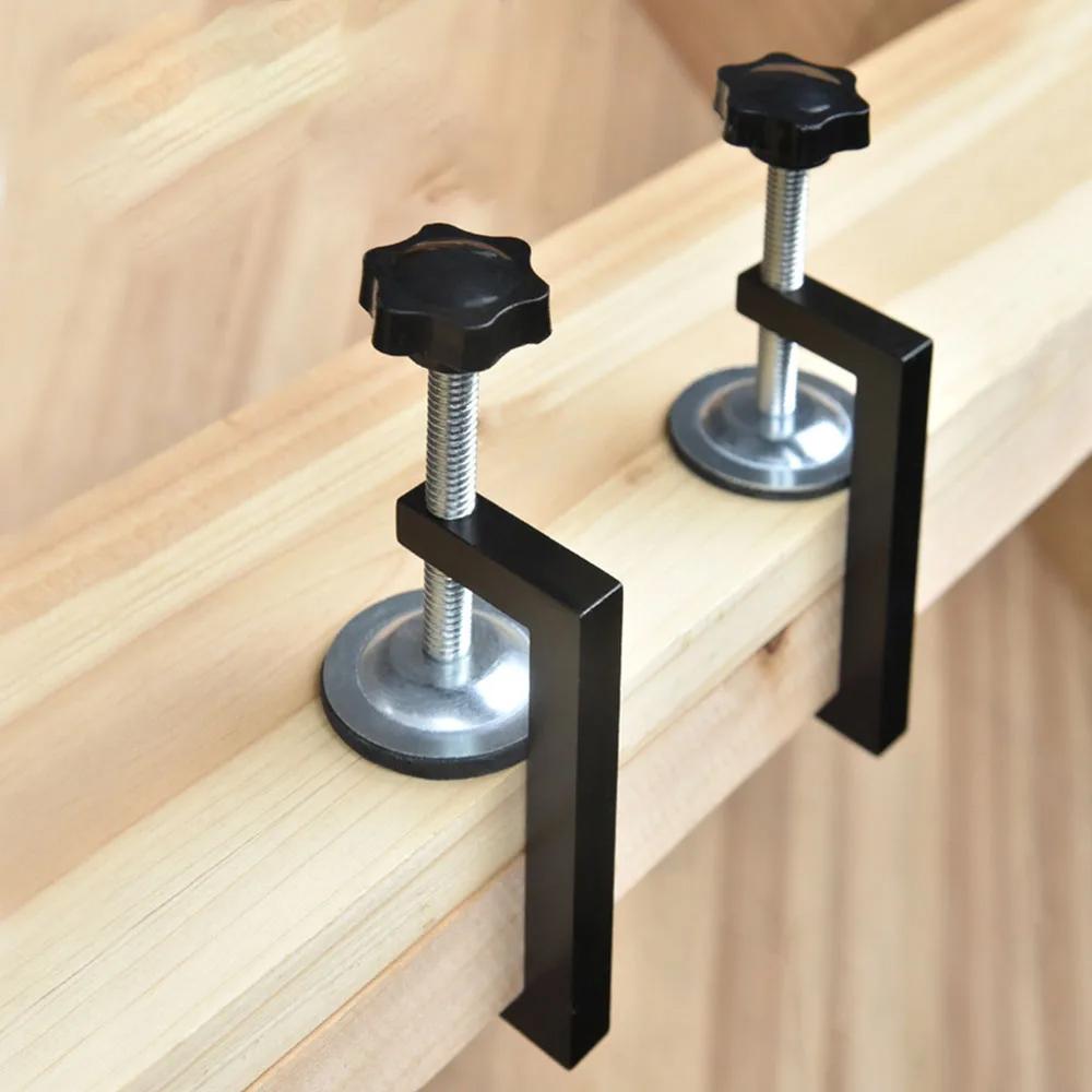 Woodworking Clamp G Clamps Extended Base Cabinet Installation Clamp Drawer Fixing Clip Adjustable Cabinet Hardware Jig