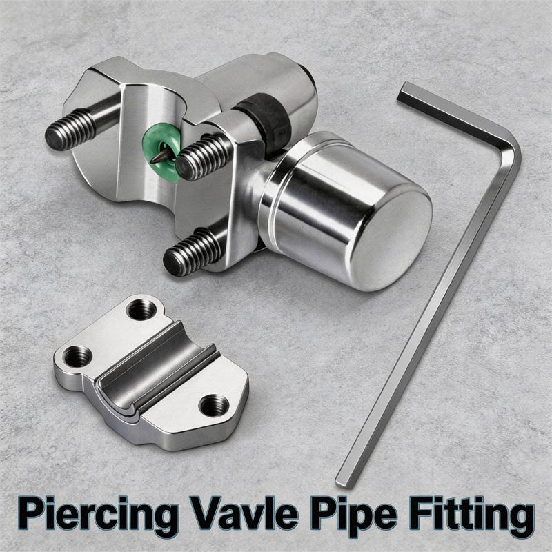 Refrigerator Puncture Valve BPV-31 Cartridge Piercing Valve Line Tap Valve For HVAC Air Conditioner Line Tap Faucet Valve