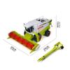 Высокодетализированная игрушка фермерский трактор, инерционный привод, игрушка фермерский грузовик, модель грузовика-комбайна, детская игрушка