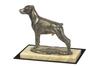 Dobermann, Doberman Pinscher, Dobie II - dog figurine, dog silhouette figurine, trophy for Art-Dog dog show exhibition