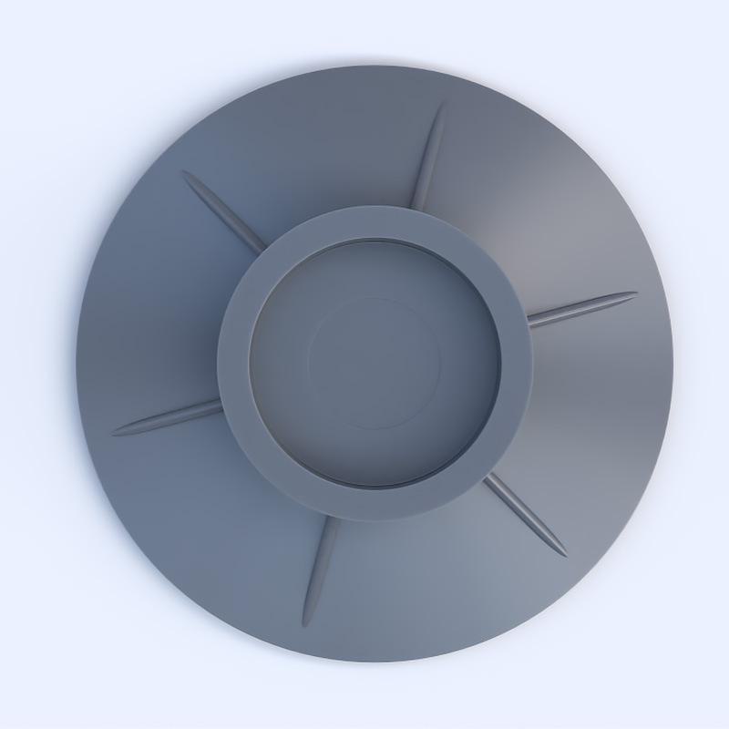 Universal Rubber Washing Machine Suction Cup Base - Automatic Drum Holder