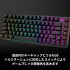 Gaming Keyboard ATK 75 Black L Magnetic Switch Rapid Trigger Compatible Tenkeyless Gasket Mount English Layout 75% Layout