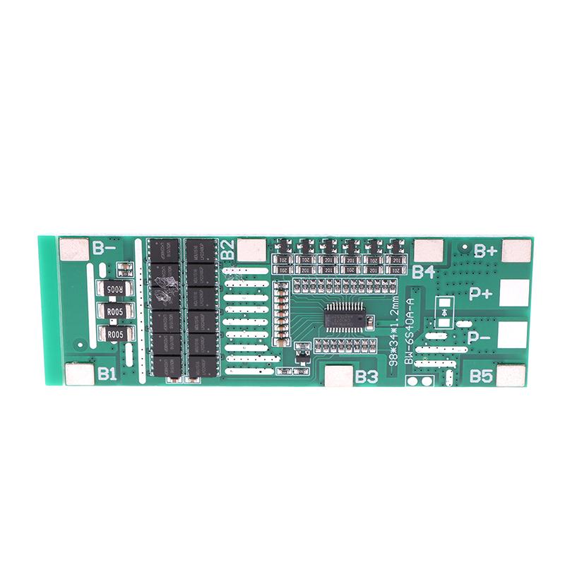 22 В 24 В 6S 40A 18650 литий-ионная литиевая батарея Poretect Board солнечное освещение Bms Pcb с балансировкой для электроскутера