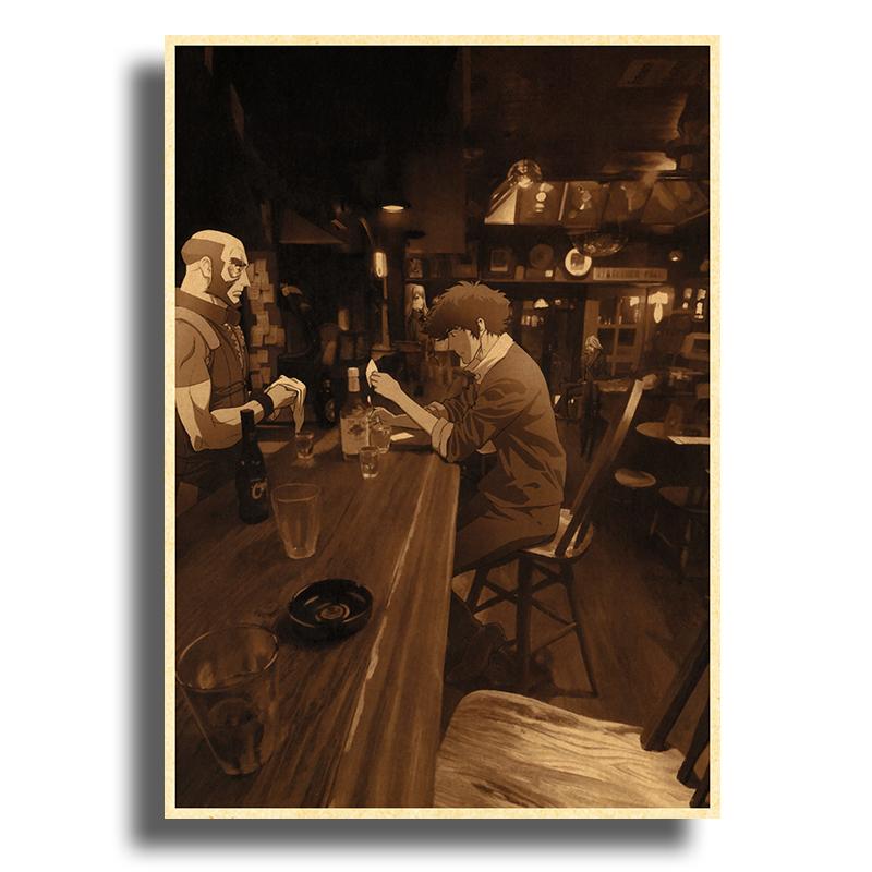 Cowboy Bebop Wall Decor Poster Wall Art Picture Wall Decor Canvas Painting Living Room Home Decoration Print Room Decor