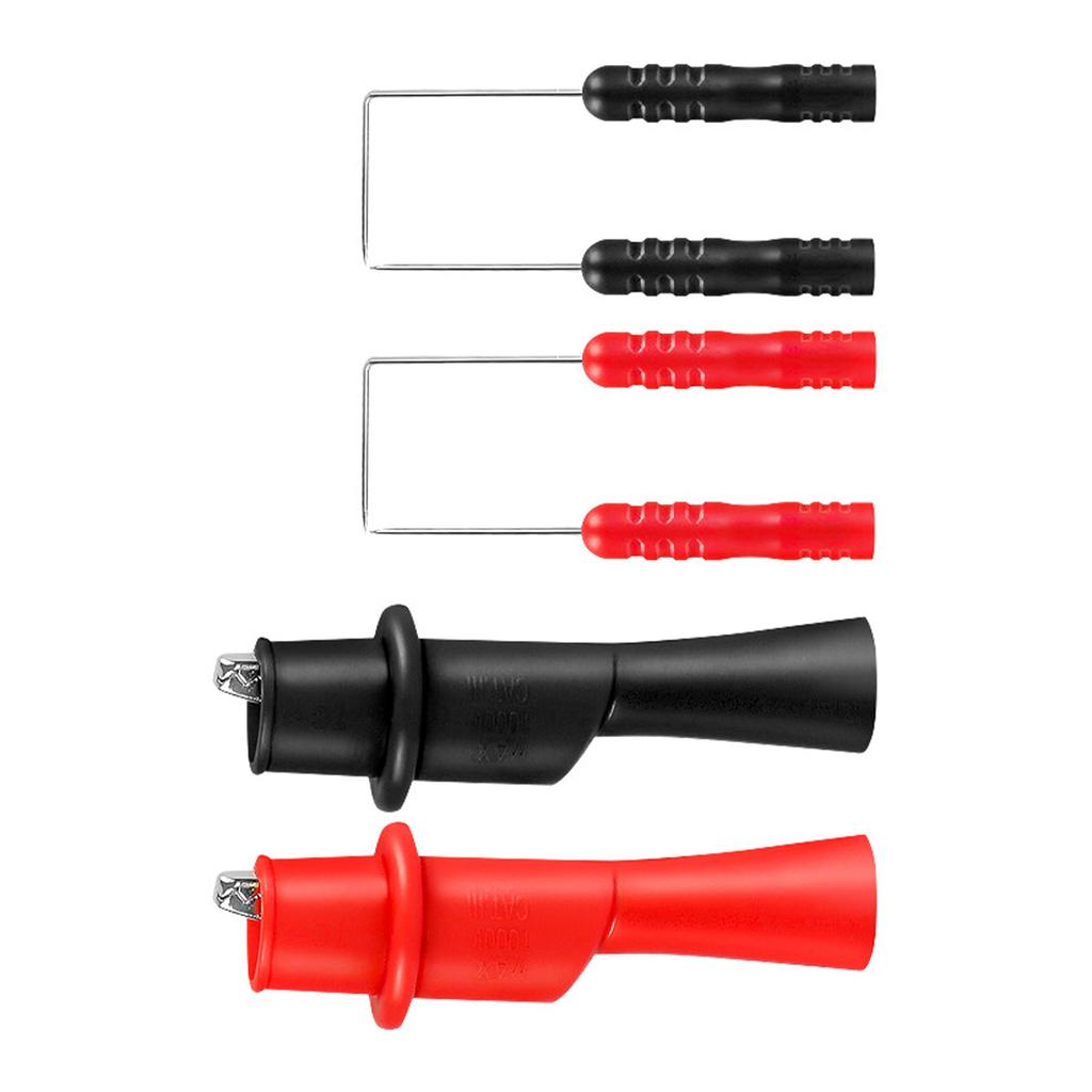 Щуп для прокалывания провода, зажим для прокалывания изоляции для тестирования мультиметра, вольтметра, термометра