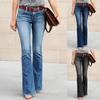 Jeans Street Hipsters Micro-lapped Trousers Trousers Mid-waist Jeans Women