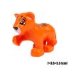 Big Size Building Blocks Animal Accessorie Compatible Duplo Rabbit Fish Bear Chicken Pig Duck Dog Cat Horse Cow Sheep Toys Gifts