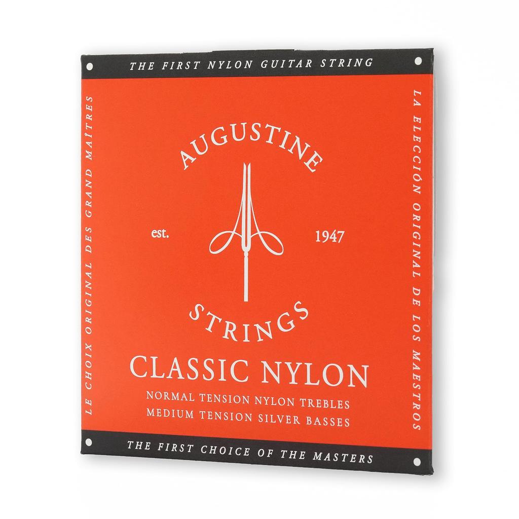 AUGUSTINE Classical Guitar Strings Box Red Set 3-Pack
