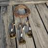 Witch Vine Ring Bell Door Handle Pendant Vine Wind Chime for Window Sill Hanging Home Decoration Wall Hanging Commemoration