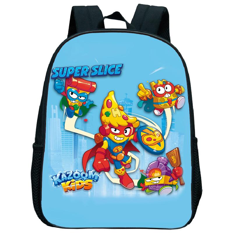 Рюкзак Superzings Kazoom Kids Детский Рюкзак Детский Сад Школьный Рюкзак Super Zings 3-5 Лет Мальчики Девочки Милая Сумка для Малышей